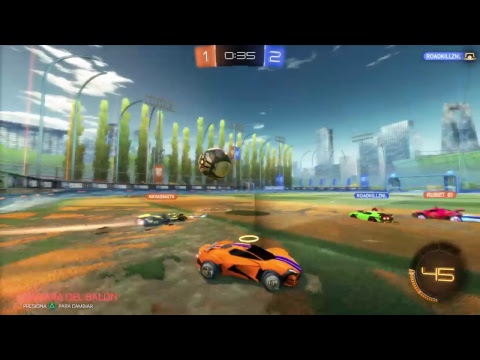Rocket League,Locuras con navas y rubiet
